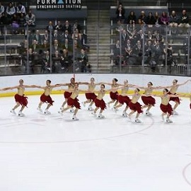Synchronized skating 